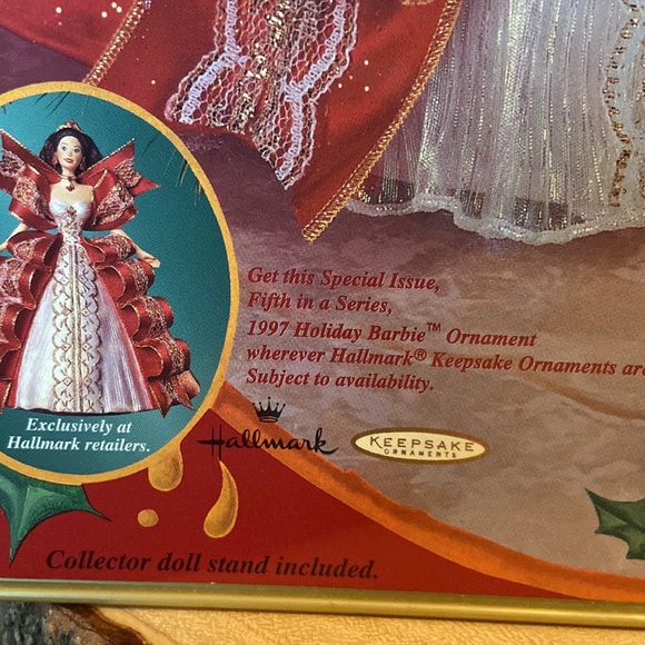 Barbie Doll Happy Holidays Special Edition 1997 Mattel 17832 - Picture 6 of 9